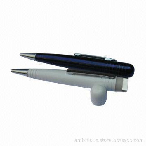 USB pen drive with ball pen function